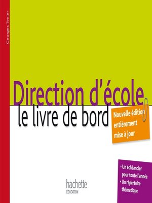 cover image of Direction d'école
